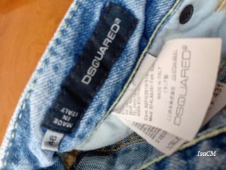Bermudas Dsquared2 chico, vaquero rotos