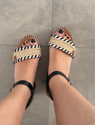 Sandalias cuña Popa Talla 38