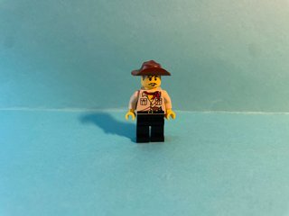 Lego figura vaquero con sombrero