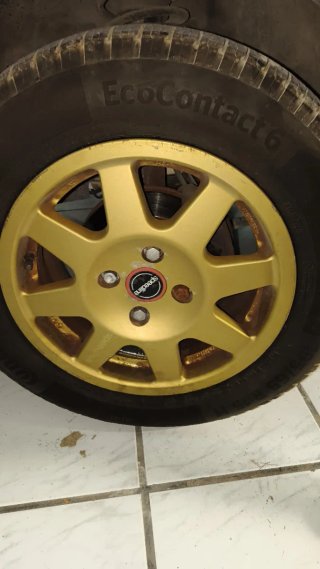 Llantas Speedline Doradas R15 4x108 ET40 6.5J