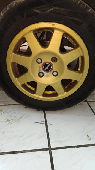 Llantas Speedline Doradas R15 4x108 ET40 6.5J