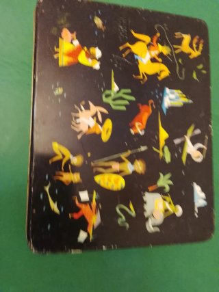 Lata antigua de colección