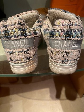 Chanel Sneakers Beige Multicolor