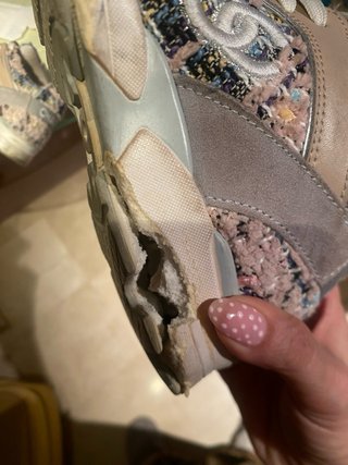 Chanel Sneakers Beige Multicolor