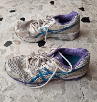 Scarpe Asics Donna Bianco/Blu