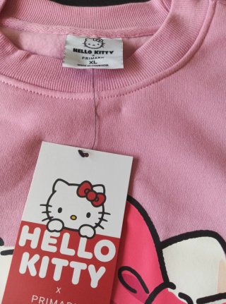 Felpa rosa Hello Kitty