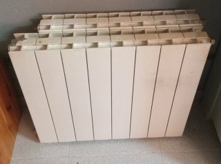 Radiadores de Agua 1 de 8 y 1 de 7 elementos