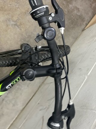 Bicicleta Rockrider ST500 24 Negra