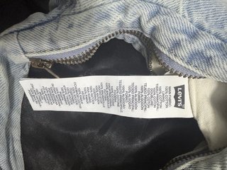 Bolso nuevo Levi's denim azul con nudo