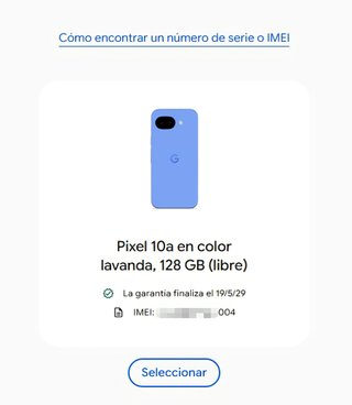 COMO NUEVO Movil Google Pixel 10A 128GB
