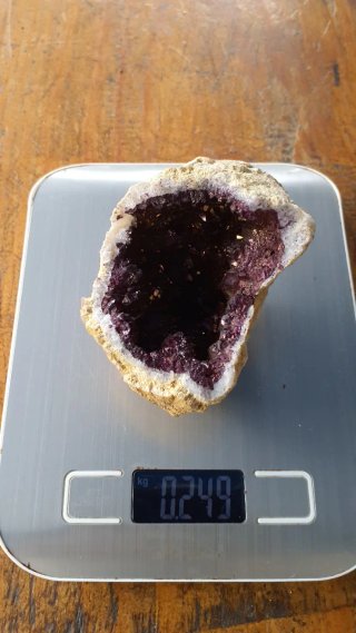 Geoda Amatista Natural