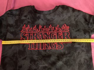 Vestido Stranger Things Negro y Rojo