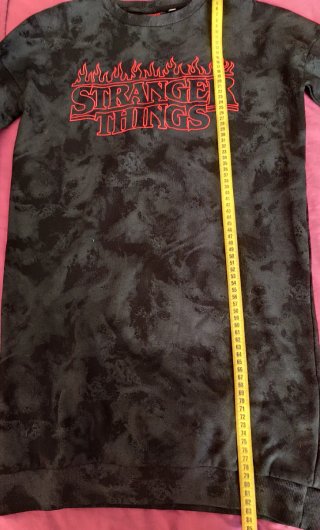 Vestido Stranger Things Negro y Rojo