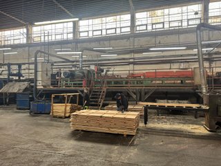 Línea de proceso de madera Brodpol