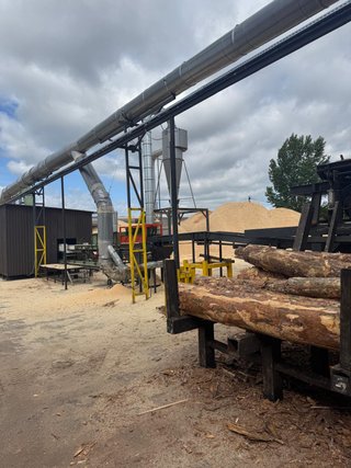 Línea de proceso de madera Brodpol
