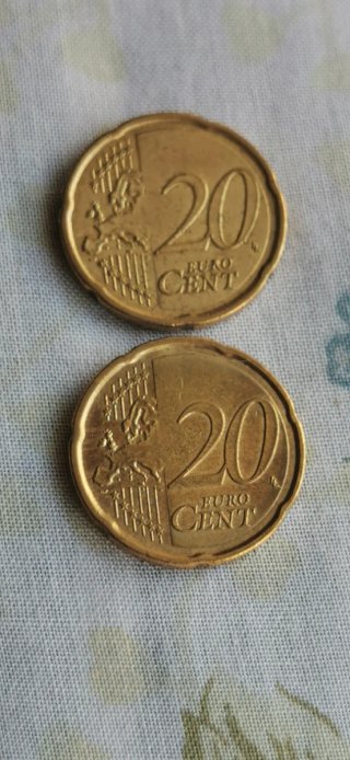 Monedas Bélgica Variantes