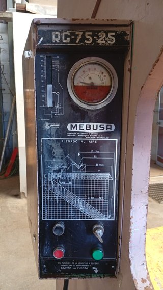 Plegadora Mebusa RG 75-25 (Ref: 097)