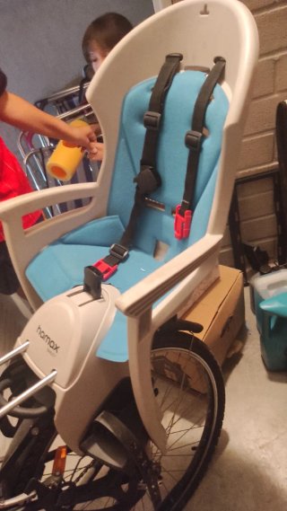 Hamax Smiley Silla Portabebés Bicicleta