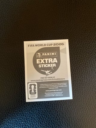Cromo Moises Caicedo Extra Sticker Panini