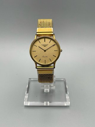 Reloj Longines Quartz Vintage Dorado