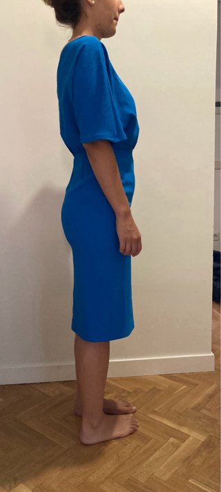 Vestido Pedro del Hierro azul