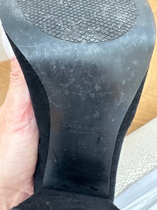 Botas Altas Zara Ante Talla 38
