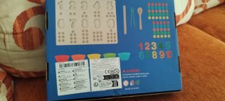 Juego de motricidad infantil con números
