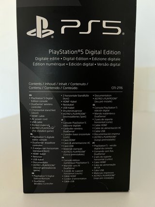 PS5 Digital Edition 825GB Precintada