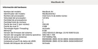 MacBook Air 13" Retina 2019