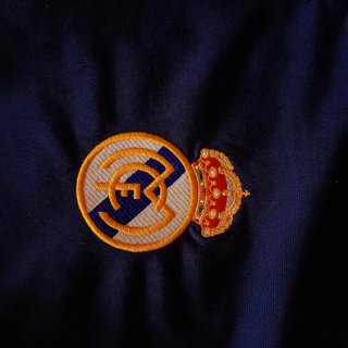 Chándal Real Madrid Vintage Adidas Azul y Dorado