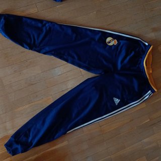 Chándal Real Madrid Vintage Adidas Azul y Dorado