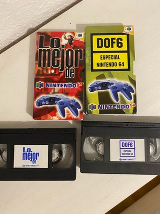 Películas VHS Nintendo 64