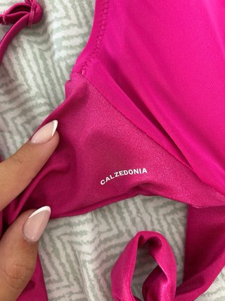 Bikini Calzedonia Fucsia Lentejuelas Talla S