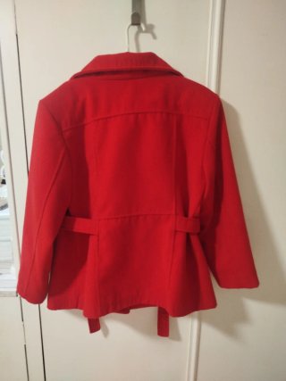Chaqueta roja de mujer,regalo chaqueta vaquera.