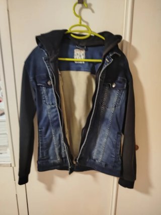 Chaqueta roja de mujer,regalo chaqueta vaquera.