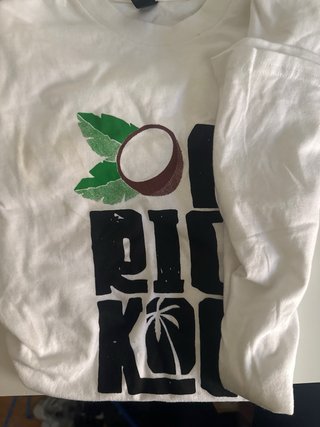 Camiseta Al Coco con estampado tropical