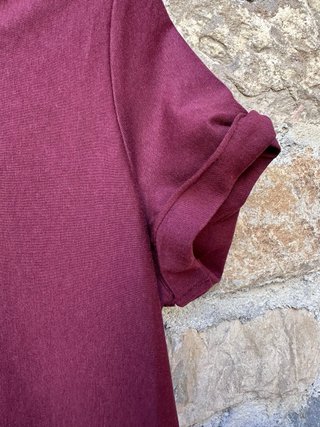 Vestido Tom Tailor granate Talla L