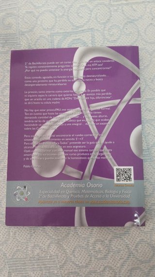 Libros PAU (Matemáticas, Química y Biología)