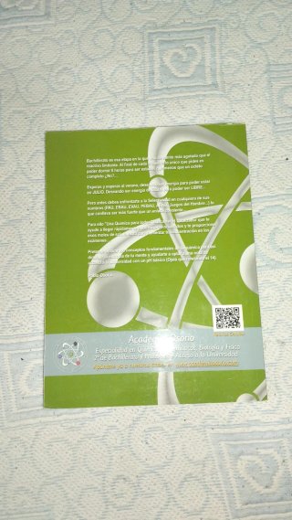 Libros PAU (Matemáticas, Química y Biología)