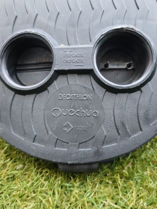 Colchón inflable Quechua + hinchador