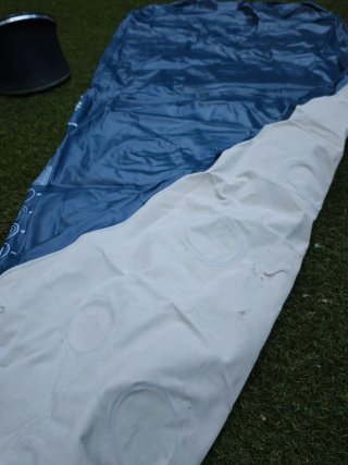 Colchón inflable Quechua + hinchador