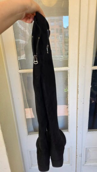 Botas altas ante