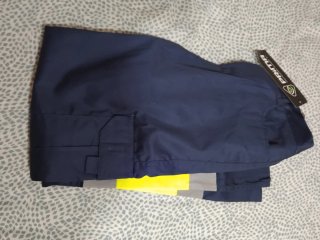 Pantalones de trabajo PRIMA azul y amarillo