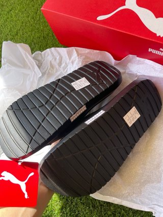 Chanclas Puma pala negra talla 37