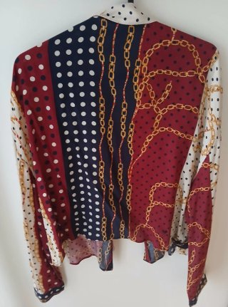 Camisa Zara fresca estampada