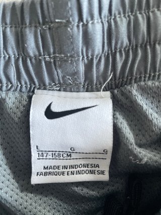Bañador Nike niño gris