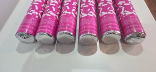 Pack 6 Cañones Confeti Blanco