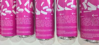 Pack 6 Cañones Confeti Blanco