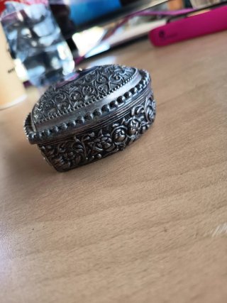 Joyero antiguo corazón