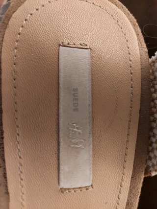 Alpargatas ante beige/marrón